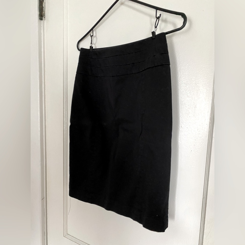 H&M High Waist Black Pencil Skirt